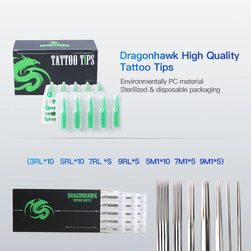 Профессиональный набор для ротационных татуировок ворон лайнер затенения