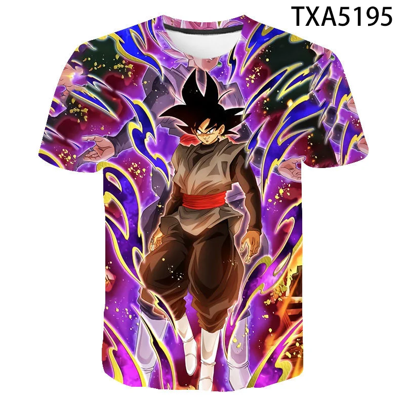 

2021 мультяшная 3D футболка с аниме драконом для мужчин женщин детей Повседневная Уличная одежда для мальчиков девочек Детская футболка с при...