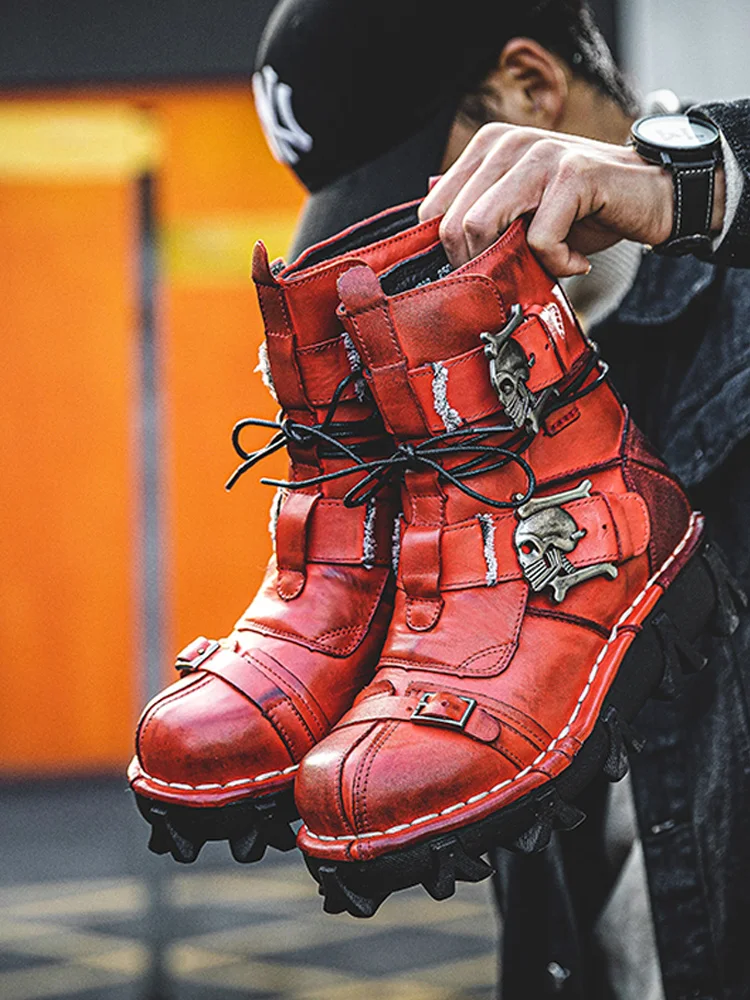 botas para hombre rockera – Compra botas para hombre rockera con envío  gratis en AliExpress Mobile.