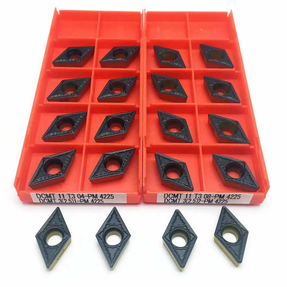 DCMT11T304 PM 4225 DCMT11T308 внутренний твердосплавный инструмент для обработки деталей