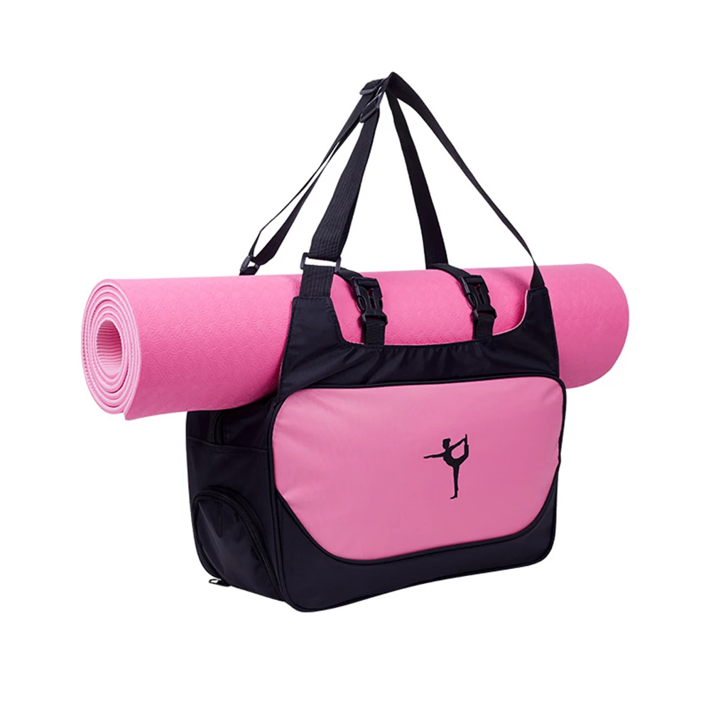 

Waterproof Sports Gym Bags Casual Bag Lightweight Portable Fitness Training Yoga Mat Shoulder Shoes Fitness Sports Yoga
