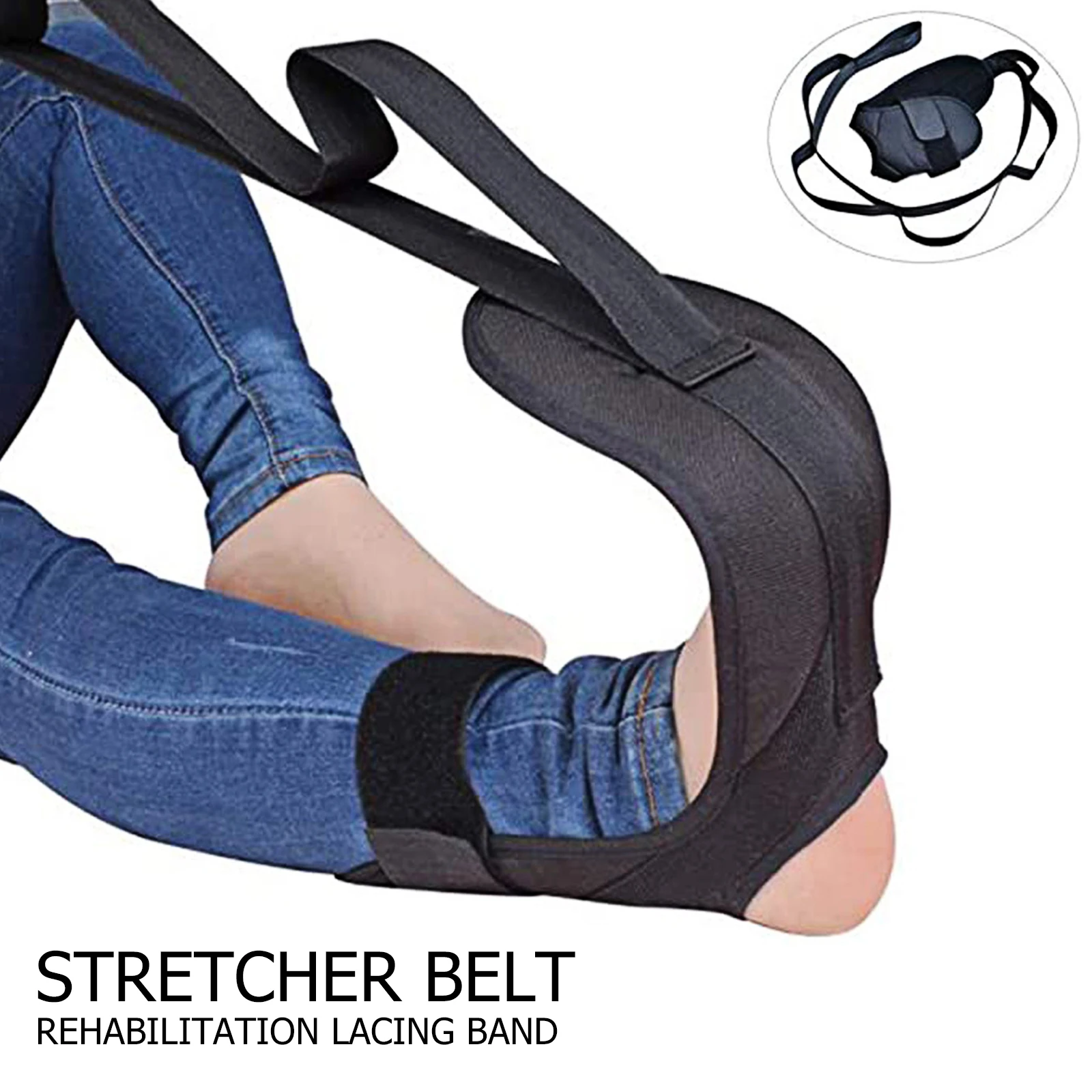 

Yoga Belt Stretch Strap Flexibility Stretching Leg Stretcher Strap for Ballet Support Training Stretching Belt Yoga Assist Band