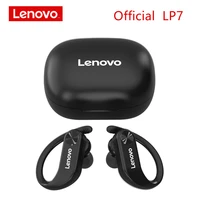 lenovo lp7 tws bluetooth headphones smart noide reduction hifi sound quality earphone ipx5 waterproof long battery life with mic