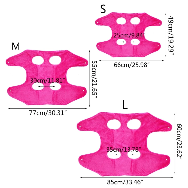 

Cats Puppy Dogs Grooming Hammock Restraint Bag for Pet Nail Clip Trimming Bathing Shower Helper