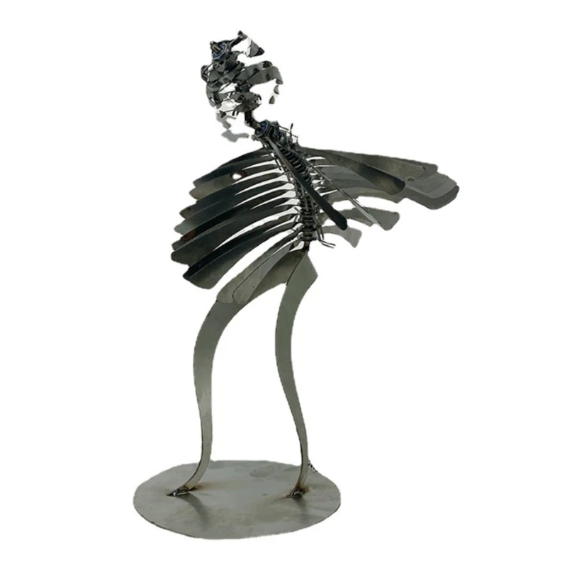 

Уникальная Волшебная бумажная 3d-мельница, скульптура из нержавеющей стали, кинетическая энергия