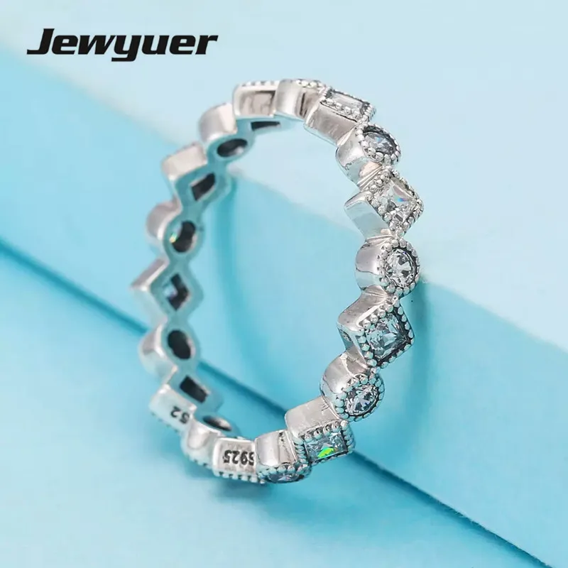 

Круглый квадратной формы, установленные обручальные кольца для женщин 925 серебро, хорошее ювелирное изделие, кольцо для помолвки, свадьбы ...