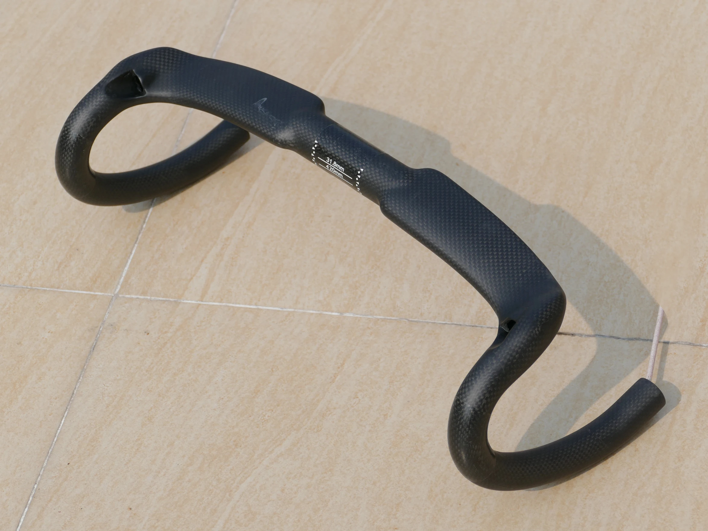 

HB-6 High Quality New Toray Carbon Road Racing Bike Bar Bicycle Cycling Handlebar Full Carbon Bar Handlebar 400mm