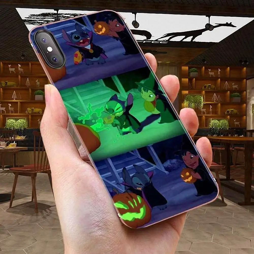 Оригинальный ТПУ чехол для Huawei Honor Mate 7 7A 8 9 10 20 V8 V9 V10 V30 P40 G Lite Play Mini Pro P Smart Cute Lilo Stitch