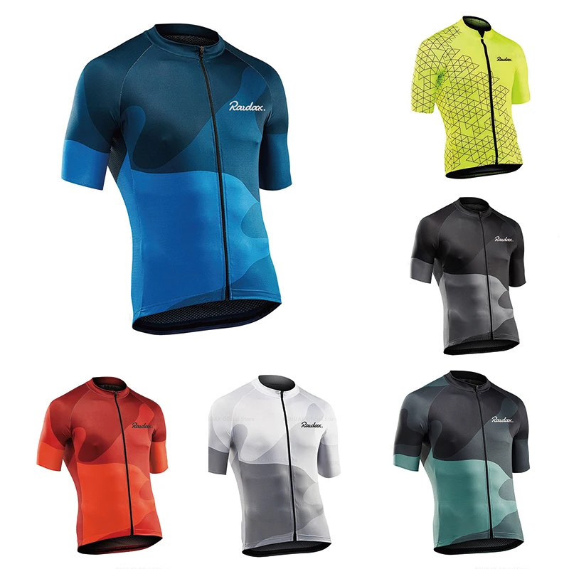 

MTB Bicycle Jersey Men Breathable Lightweight Seamless Process Shirt Cycling Bike Maillot Ciclismo Team Short Sleeve Clothing