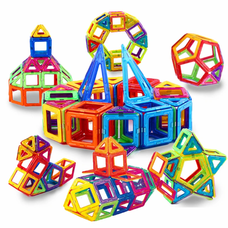 Магнитные блоки большого размера 1 шт. строительные игрушки магнитные