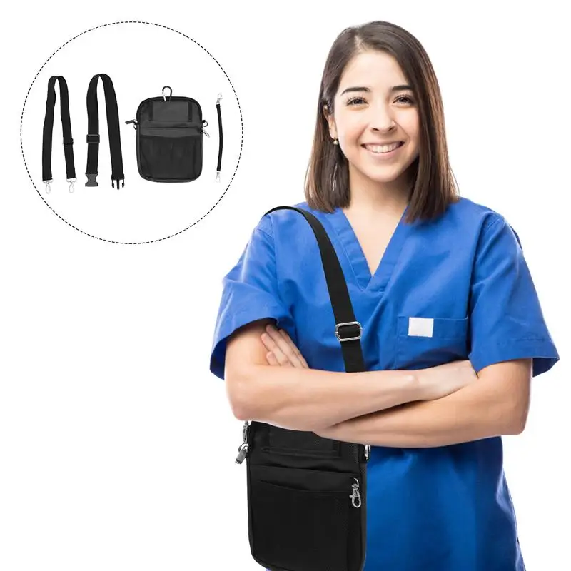 

1pc Medical Staff Working Waist Bag Shoulder Bag Portable Tool Storage Bag