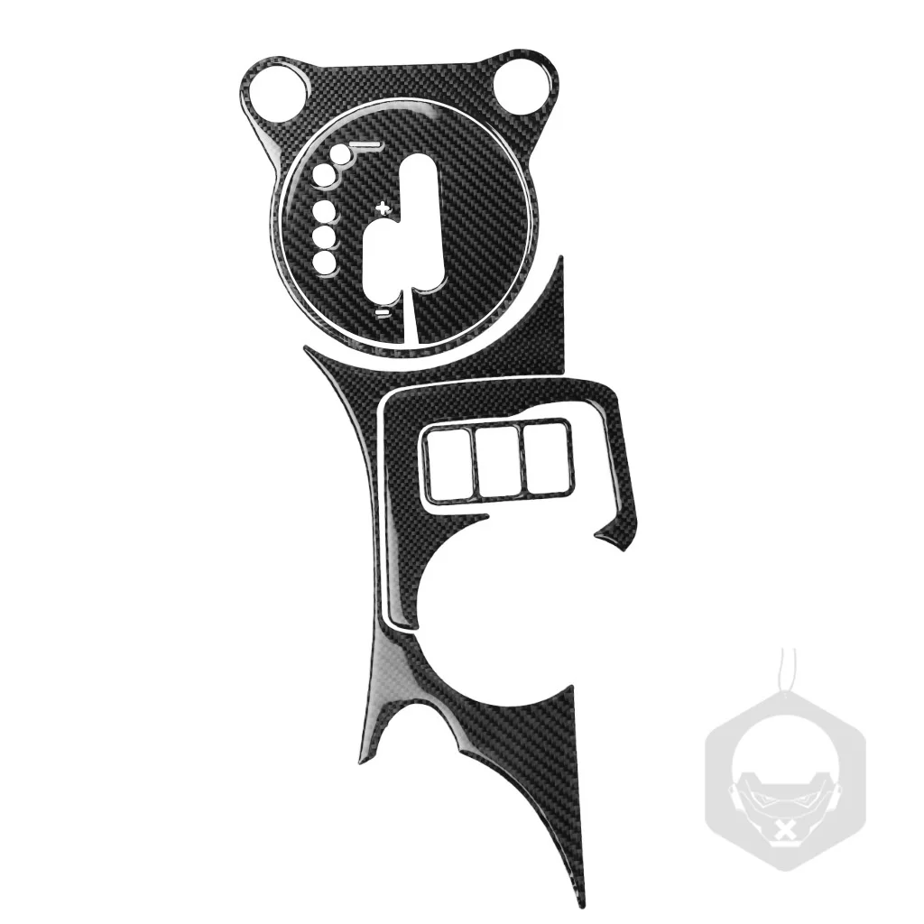 

It Is Suitable for Nissan Z34 Nissan 370z Carbon Fiber Central Control Gear Cup Heating Key Accessories