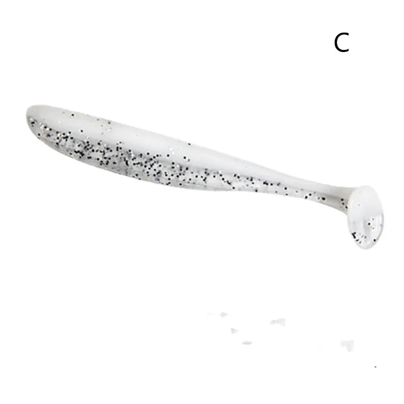 

1PCS Fishing Soft Lure Worm With Box Silicone Bait Swimbait Streamer Sea Fishing Spoon Lure