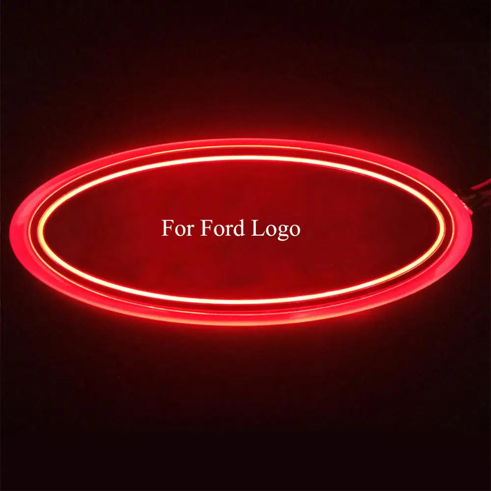 4D Insignia светильник светодиодный логотип для форд фиеста ST фокус фьюжн Мондео