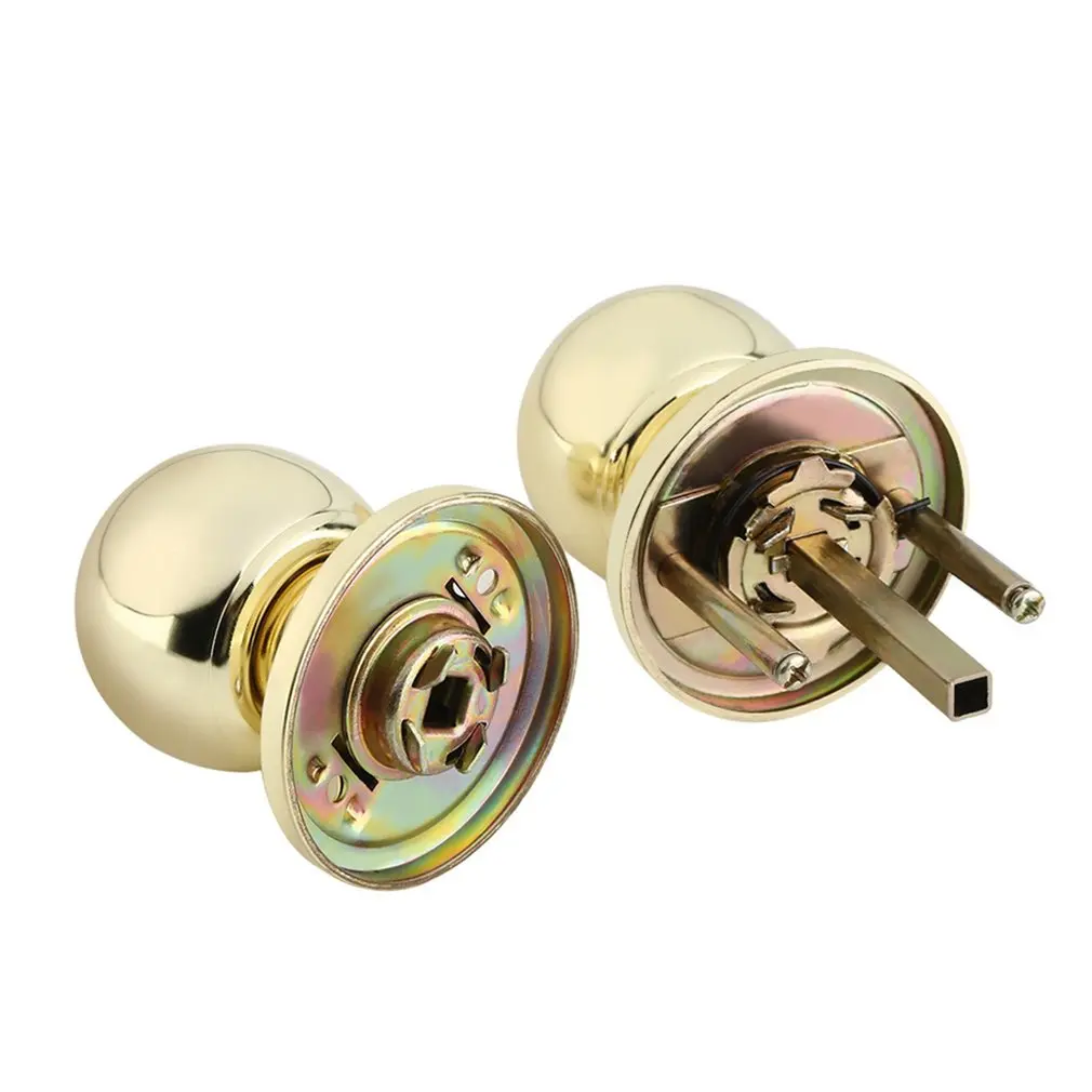 Прочные сферические дверные ручки из нержавеющей стали набор защелок круглые