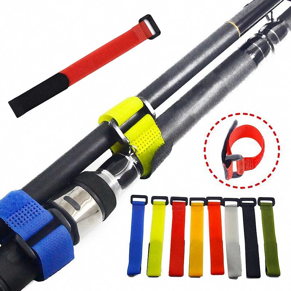 10 шт. многоразовые рыболовные удочки держатель для галстука ремень подтяжки