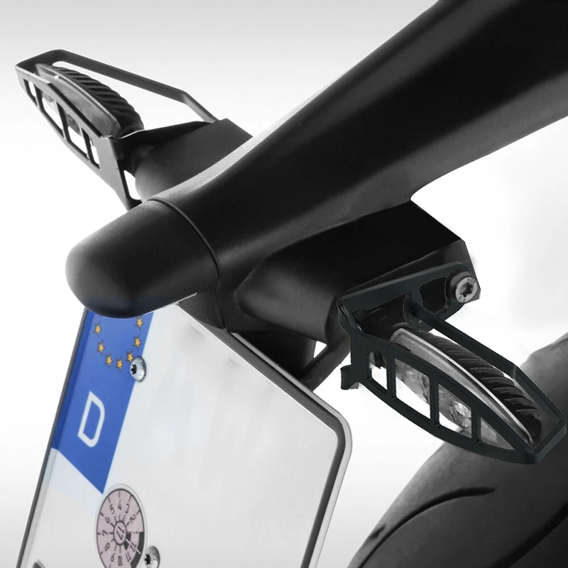 2 пары защитных чехлов для переднего и заднего мотоцикла со светодиодным