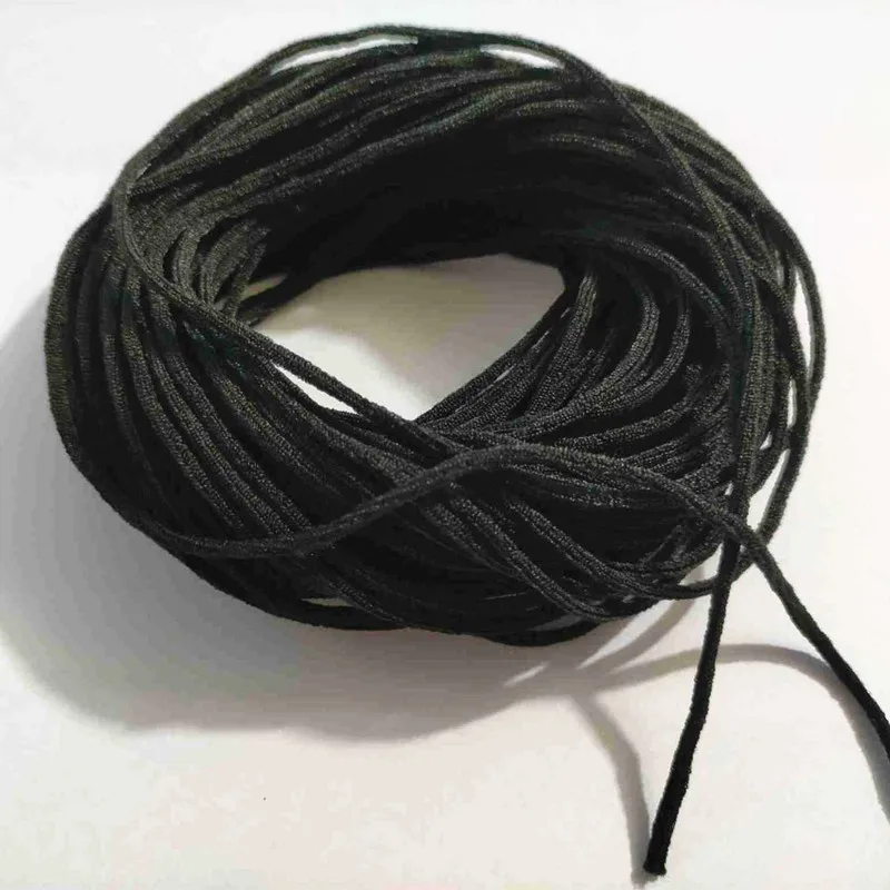 3 мм маска для рта эластичная лента канатная Резиновая ушей круглая повязка