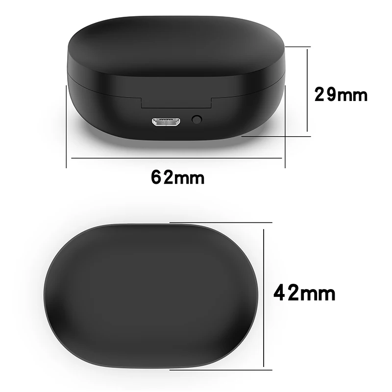 Чехол с зарядным устройством для беспроводных Bluetooth-наушников Xiaomi AirDots Redmi air dots