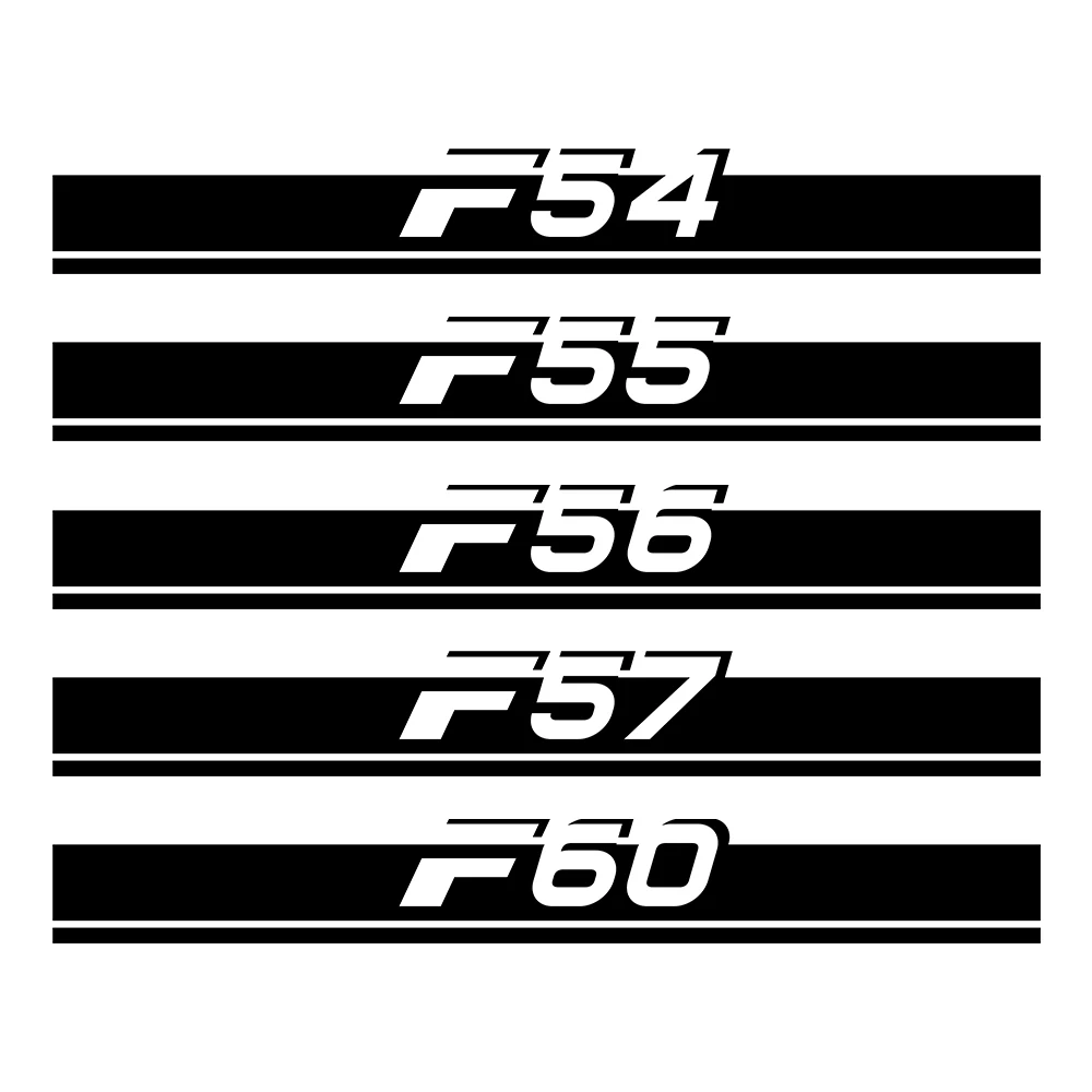 

Auto Engine Bonnet Trim Decals Car Hood Cover Sport Stripes Decoration Stickers For Mini Cooper F56 F54 F57 F55 F60 Accessories