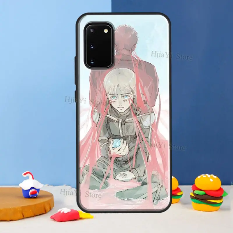 Armin Arlert Attack on Titan Case For Samsung Galaxy S21 Ultra Note 20 9 10 S10e S8 S9 S10 Plus S20 FE Back Cover | Мобильные