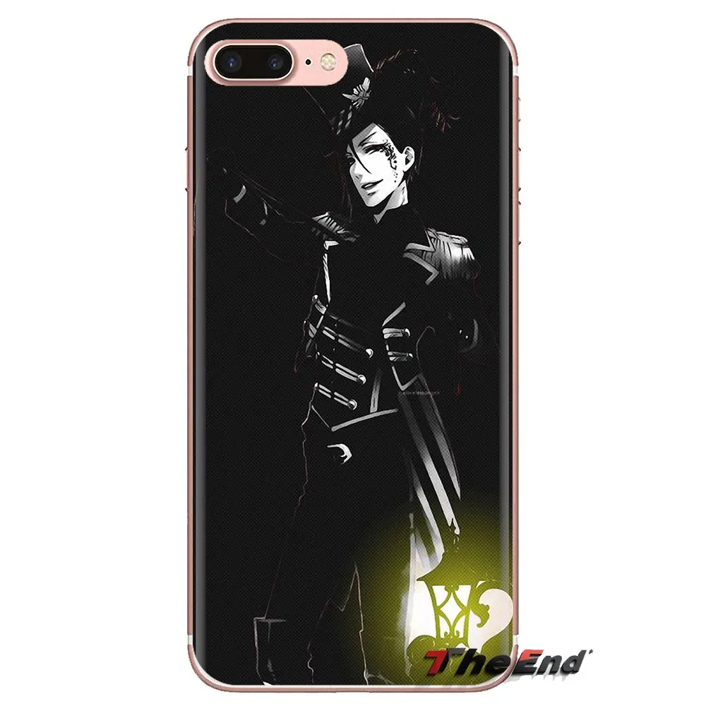 For Samsung Galaxy A3 A5 A7 A9 A8 Star A6 Plus 2018 2015 2016 2017 Silicone Phone Shell Cover JP Anime Black Butler Kuroshitsuji |