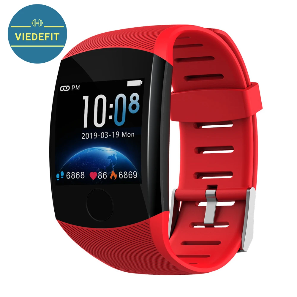 Q11 Смарт часы водонепроницаемый большой сенсорный экран OLED сообщение частота