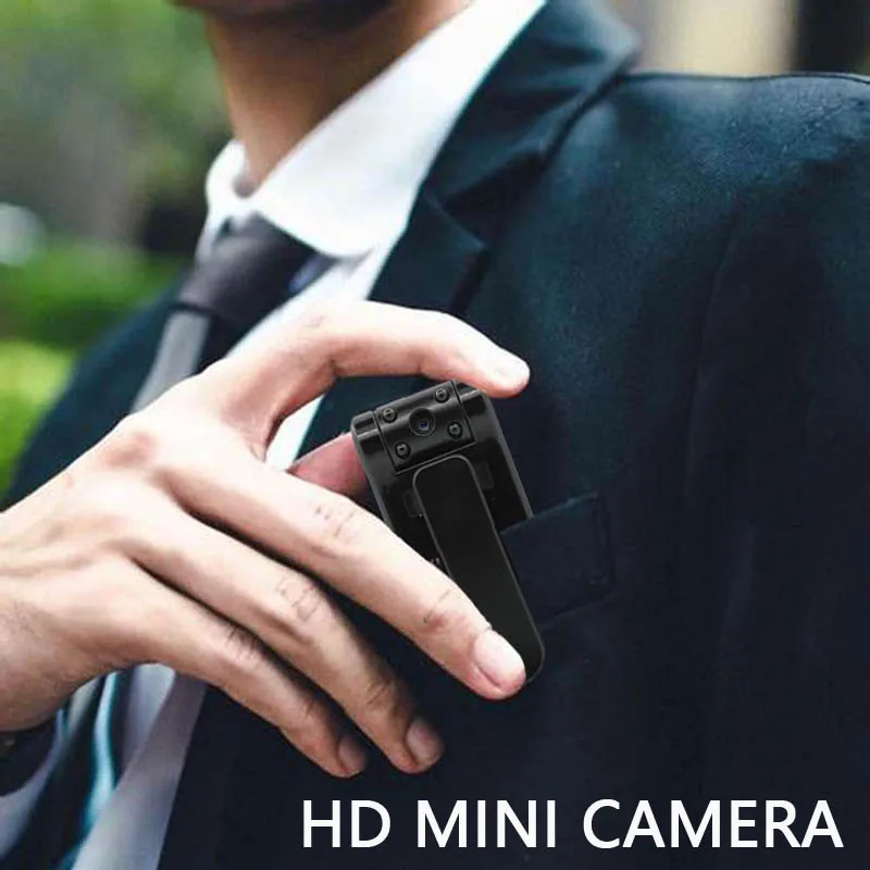 JOZUZE HD 1080P мини-камера, полицейское исполнение, портативный цифровой видеорегистратор, ночное видение, Миниатюрный видеорегистратор