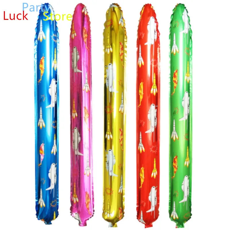 

20pcs 6 Colors Rocket Party Wedding Decoration Baseball Bat Shape Foil Helium Air Balloons Birthday Wedding Party Supply