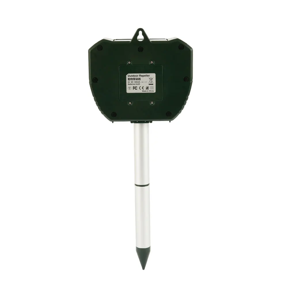 Уличный Ультразвуковой Отпугиватель вредителей на солнечных батареях