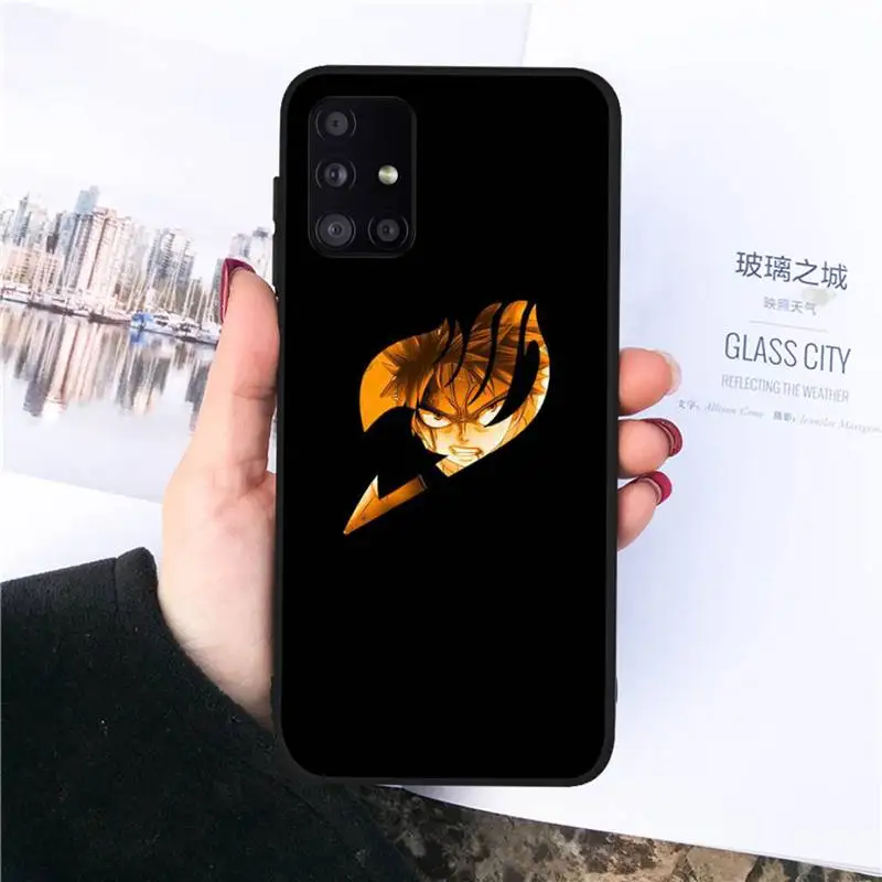 

Anime Manga Fairy Tail Phone Case For Samsung galaxy S 7 8 9 10 20 edge A 6 10 20 30 50 51 70 note 10 plus