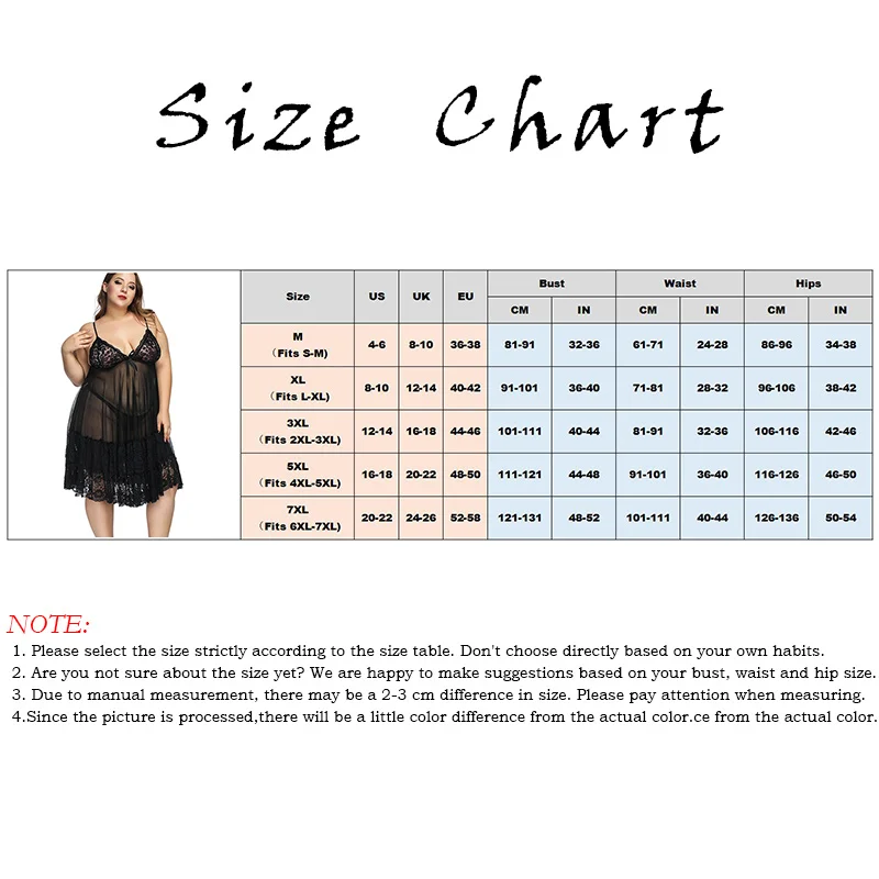 

Lingerie Bodysuit Plus Size Clothing Sexy Lingerie Sexy Suspender Nightdress Plus Size Pajamas Dresses For Women 5XL 6XL 7XL
