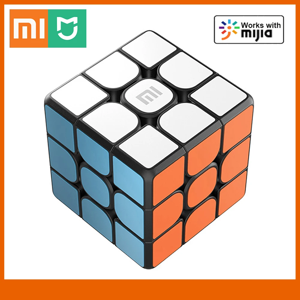 Оригинальный умный магический куб Xiaomi Bluetooth 3D динамический преподаватель