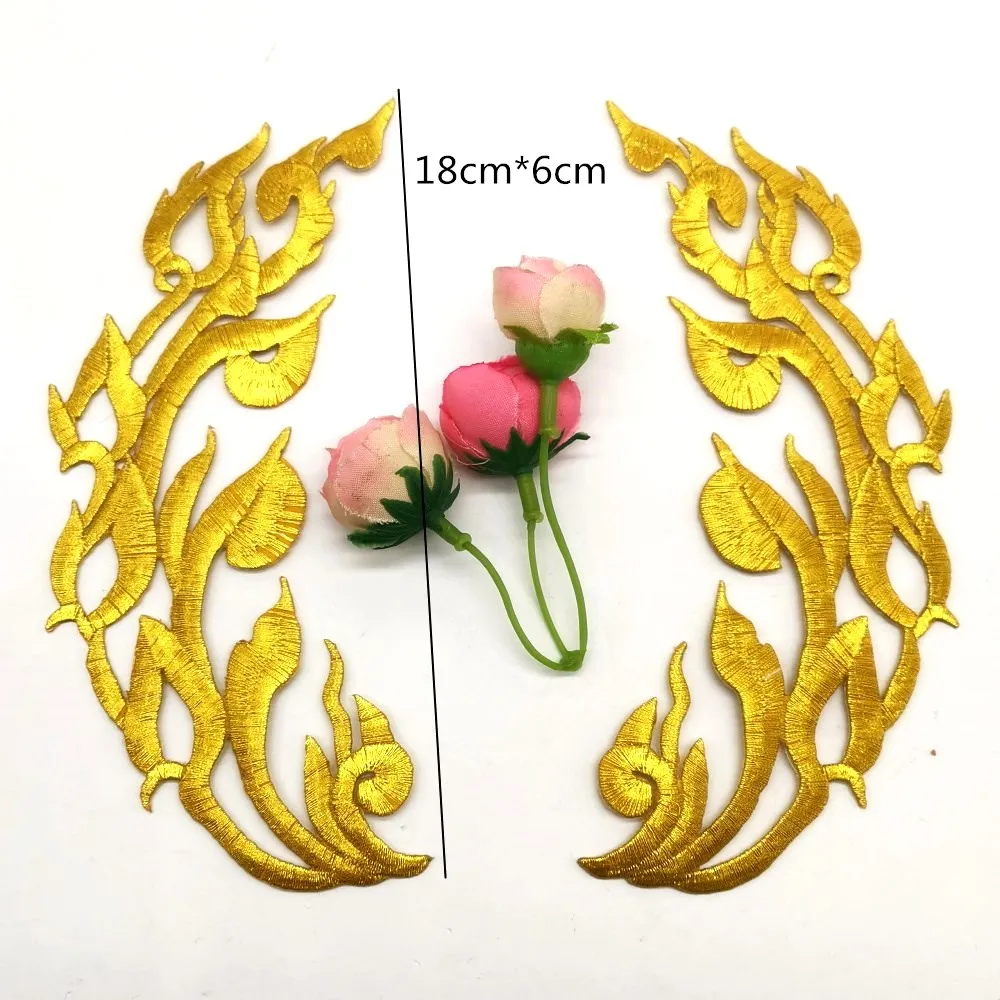 Патчи с вышивкой 18 х6 см