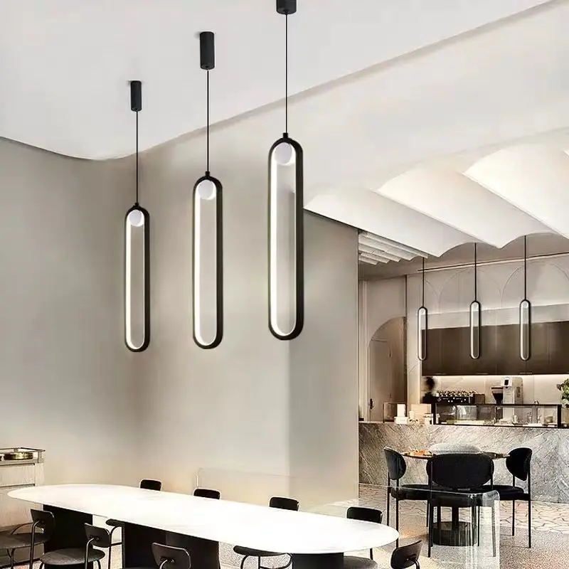 Минималистичная прикроватная люстра для спальни простая подвесная