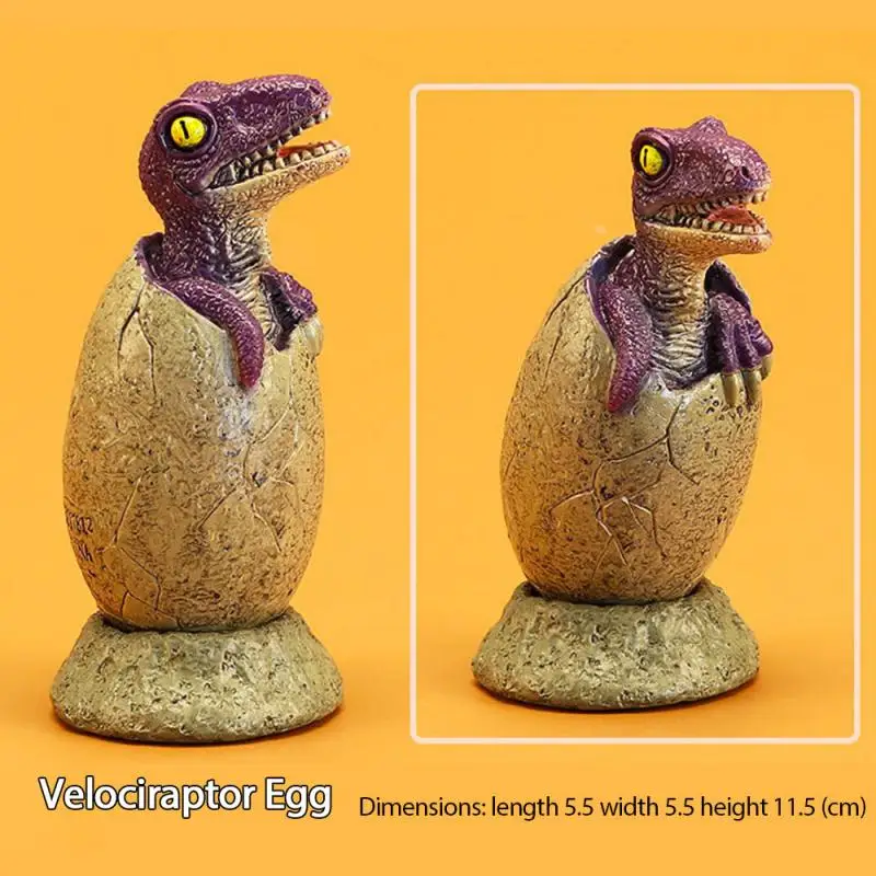 

Action&Toy Figures Model Dinosaur Model Simulation Broken Shell Dinosaur Egg Triceratops Velociraptor Tyrannosaurus Animal Model
