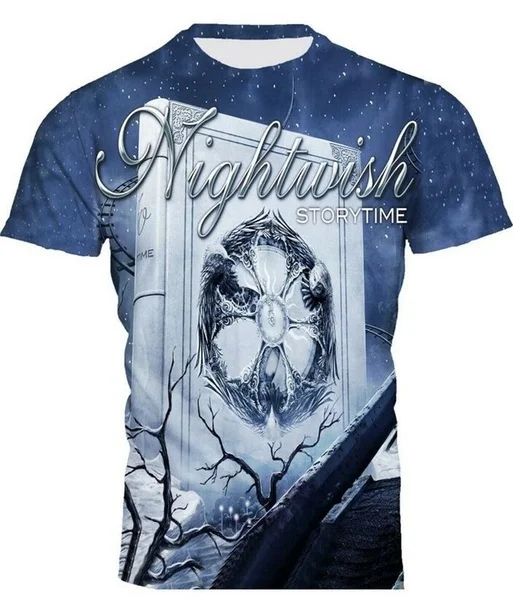 

Nightwish Rock Band 3D Printed Fashion Women/men's Fashion T-shirts