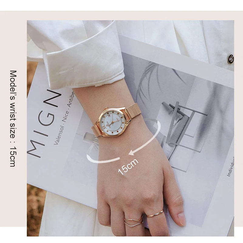 

NAVIFORCE Top Brand Women's Watch Luxury Fashion Ladies Watches Date Waterproof Quartz Wristwatch Clock Female Relogio Feminino