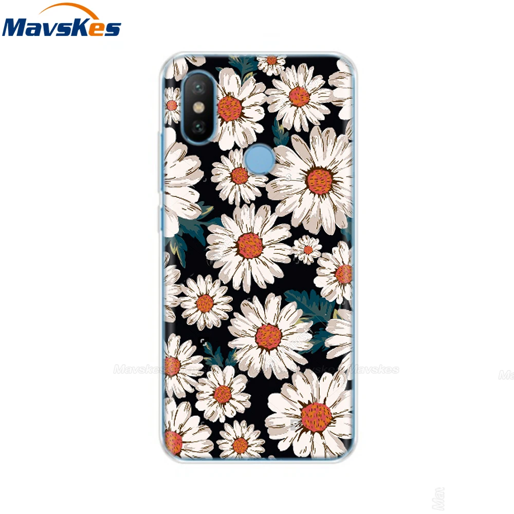 Силиконовый чехол для телефона для Xiaomi mi A2 Lite, чехол с рисунком, мягкая задняя крышка из ТПУ, чехол для телефона для Xiomi mi A2 mi A2 LITE, бампер - Цвет: 15