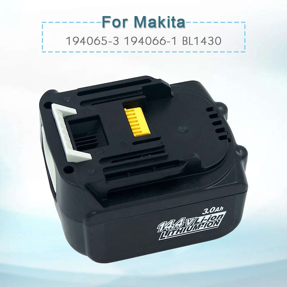 Литий-ионная аккумуляторная батарея для Makita BL1430 BL1440 DA340DRF BDF343 DC18RA DC18RC DC18SC 14 4 В 3000