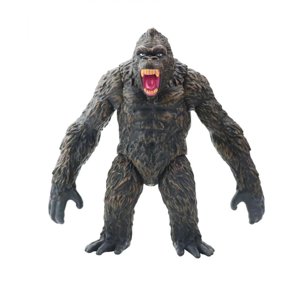 

17Cm Godzilla Vs Kong Collection Anime Figure Model Ornaments 3 Models Movable Joints King Kong Birthday Gift Adult Toys for Boy