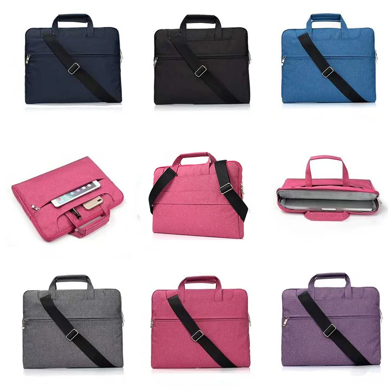 

Сумка для ноутбука 13,3, 15,6, 14 дюймов, водонепроницаемая сумка для ноутбука, сумка для Macbook Air Pro 13, 15, сумка через плечо для компьютера, портфель, сумка