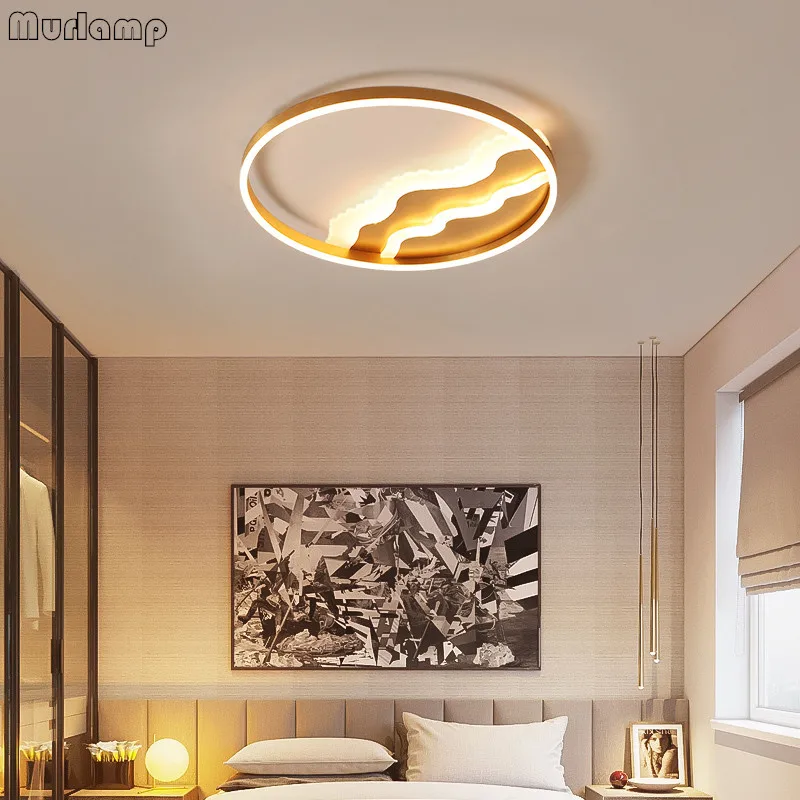 Светильники Murlamp горячая Распродажа для гостиной спальни столовой золотые