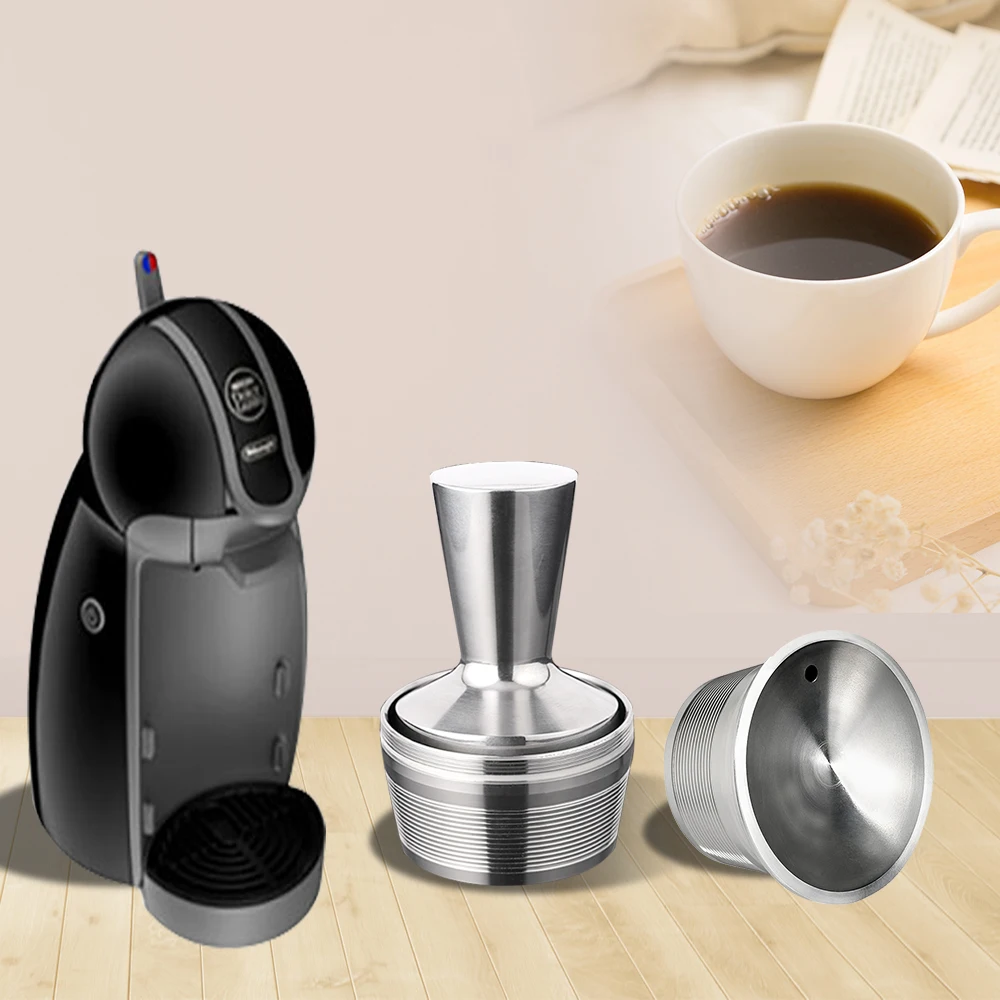 Новое использование 500 раз многоразовые Dolce Gusto Стальные Капсулы для кофе капсулы