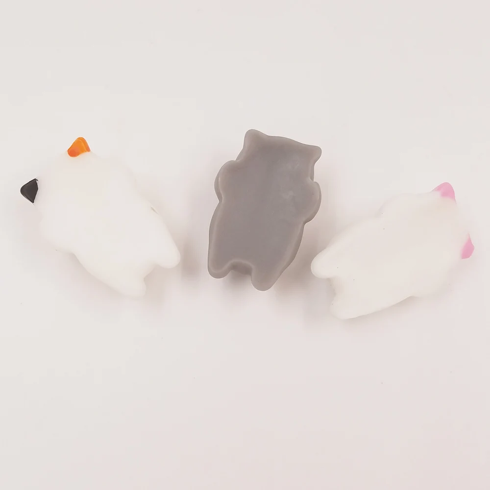 Милый мочи Антистресс мяч мини Сжимаемый кошечка милый кавайный кукольный