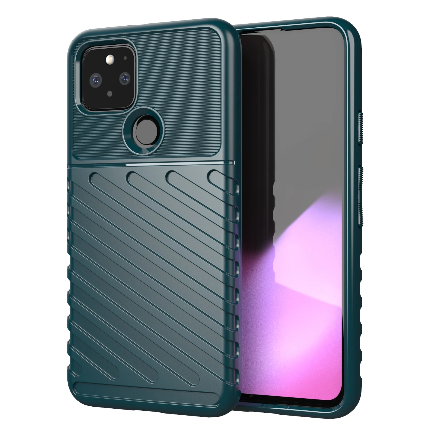 

Case for Google Pixel 5 Outdoor TPU silicone soft Cover for Google Pixel 4 / 4A / 4XL / 5 / 5XL Case Protective Shell