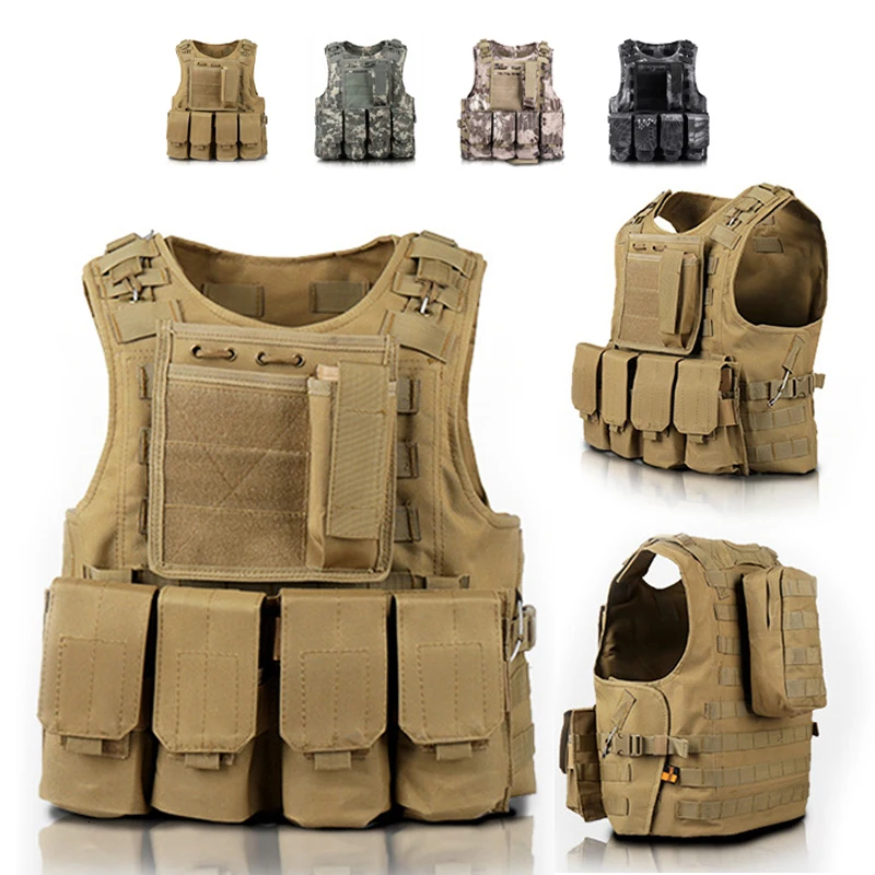 Мужской Камуфляжный тактический охотничий жилет Детская Военная армейская