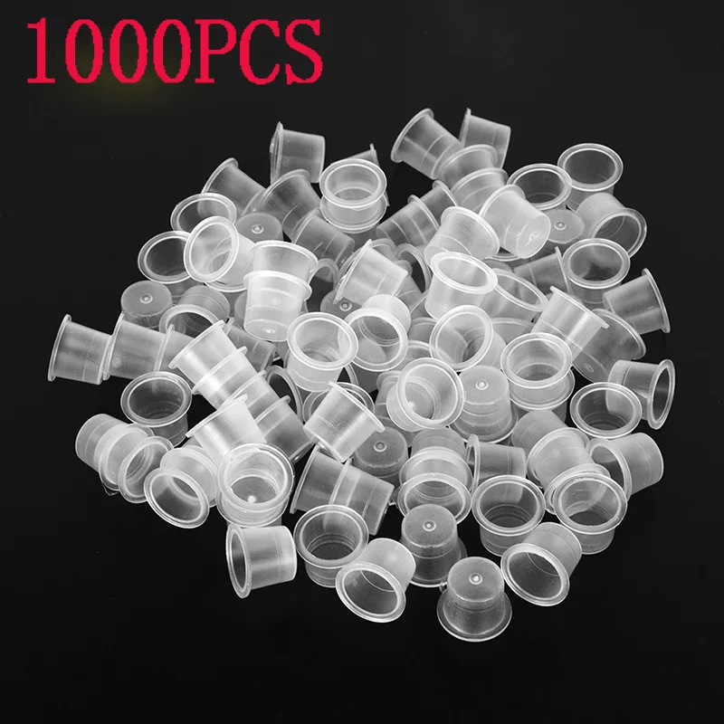 1000 шт. пластиковые контейнеры для чернил татуировок | Красота и здоровье