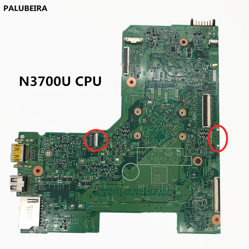 PALUBEIRA 14279-1 N3700 cpu для DELL INSPIRON 3452 3552 Материнская плата ноутбука PWB: 896X3 REV: A00 CN-0JX7F0 JX7F0 Материнская плата ноутбука