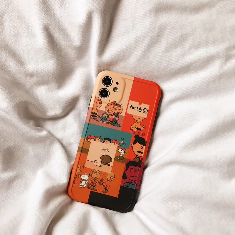 

Retro cartoons iPhone11Pro/Max apple X/XS/XR following from 12 mini personality SE iPhone7 female model